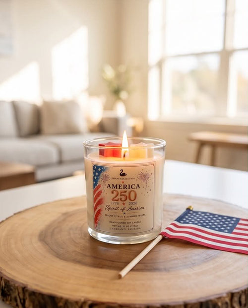 America 250 Commemorative Candle