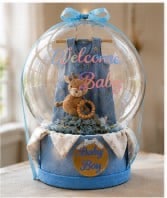 🦢 Product Name  Little Prince Welcome Balloon Gift-Prices start at $65.00 and vary based on customization